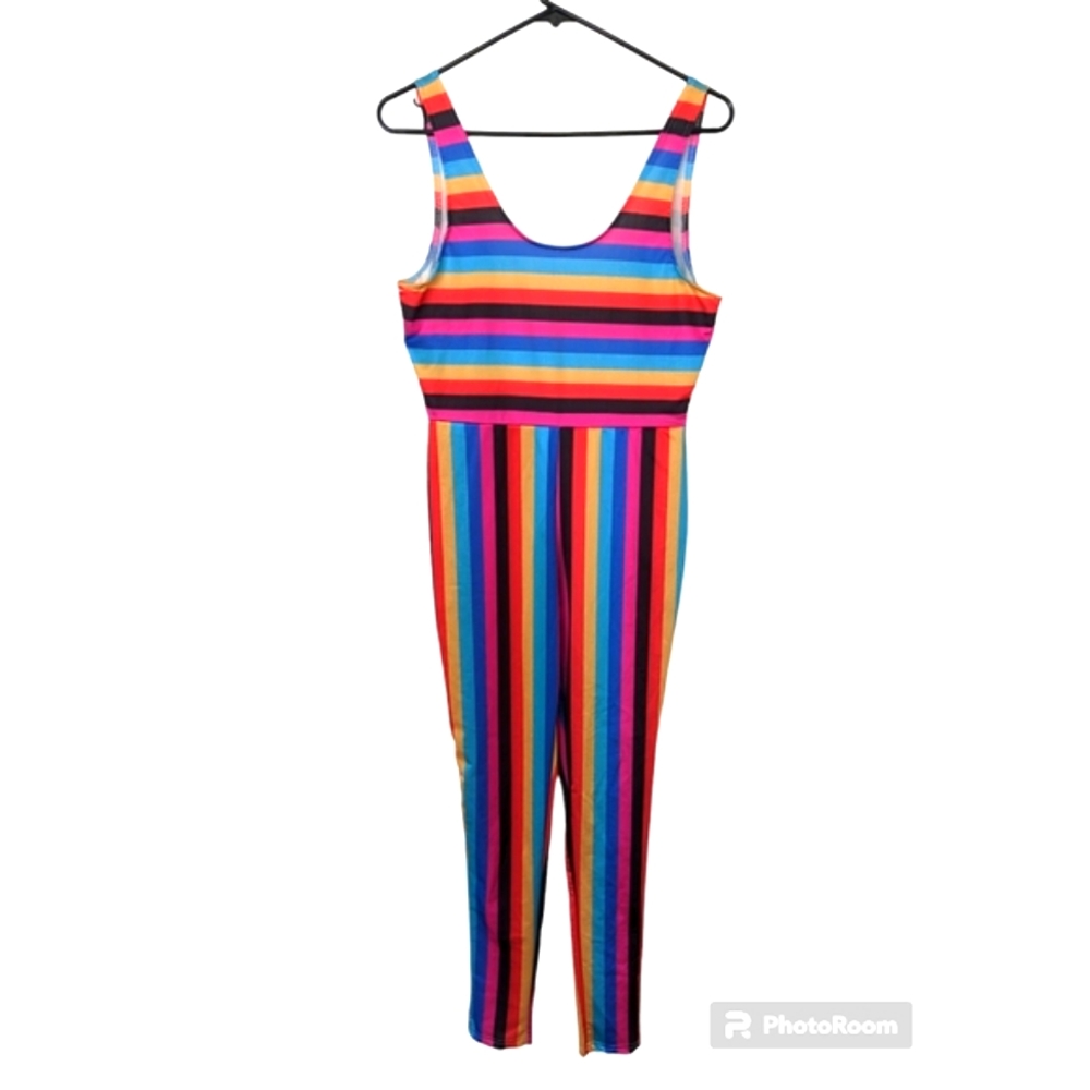 FREE W/ PURCHASE Striped Jumpsuit, Medium